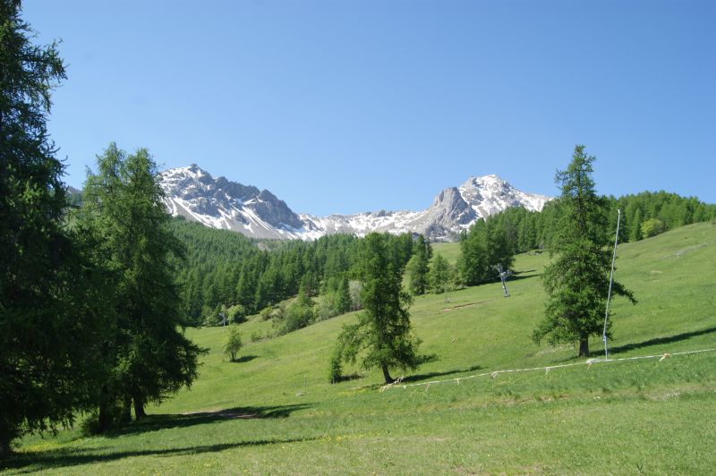 foto 14 Affitto tra privati Le Sauze studio Provenza Alpi Costa Azzurra Alpi dell'Alta Provenza (Alpes de Haute-Provence) Vista dal balcone