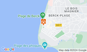 Mappa Berck-Plage Appartamento 123711