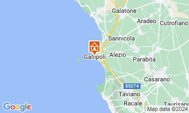 Mappa Gallipoli Appartamento 125481