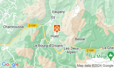 Mappa Alpe d'Huez Appartamento 117395