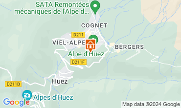 Mappa Alpe d'Huez Appartamento 117395