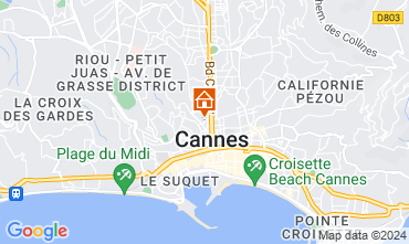 Mappa Cannes Appartamento 128748