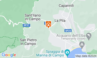 Mappa Campo nell'Elba Appartamento 96709