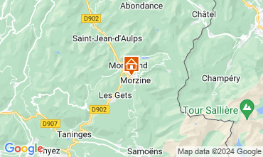 Mappa Morzine Appartamento 123398