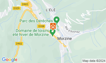 Mappa Morzine Appartamento 123398