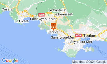 Mappa Bandol Appartamento 89062