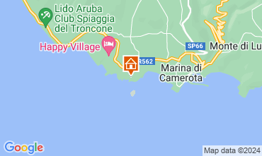 Mappa Marina di Camerota Villa  128956