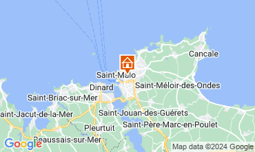 Mappa Saint Malo Appartamento 36236