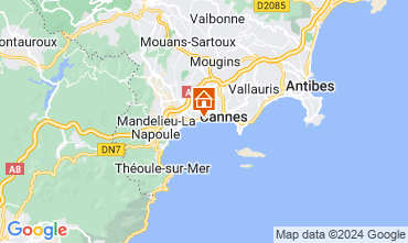 Mappa Cannes Appartamento 62604