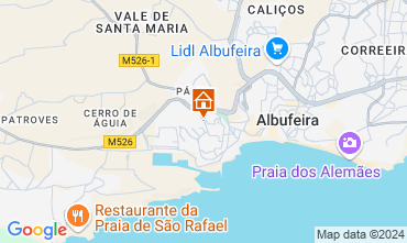 Mappa Albufeira Appartamento 129131