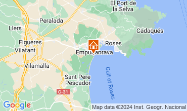 Mappa Empuriabrava Appartamento 95619