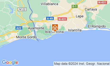Mappa Isla Cristina Appartamento 128508