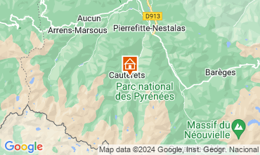 Mappa Cauterets Appartamento 55364