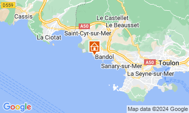 Mappa Bandol Appartamento 64275