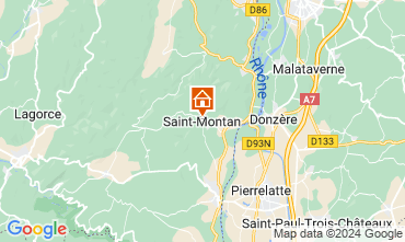 Mappa Saint-Montan Agriturismo 63339