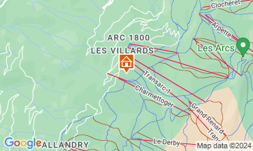 Mappa Les Arcs Appartamento 116604