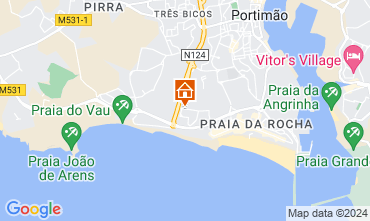 Mappa Praia da Rocha Appartamento 113833