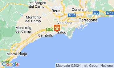 Mappa Cambrils Appartamento 114030