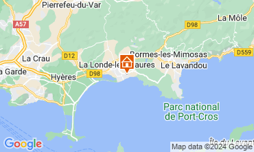 Mappa La Londe-les-Maures Appartamento 68566