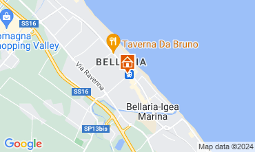 Mappa Bellaria Igea Marina Appartamento 121271