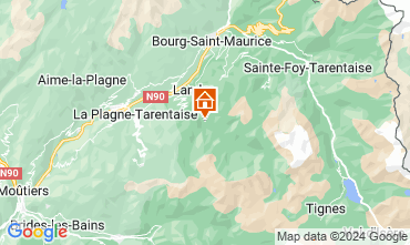 Mappa Peisey-Vallandry Chalet 4758