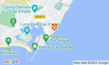 Mappa Cap d'Agde Appartamento 20368