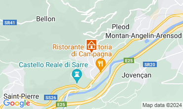 Mappa Aosta Appartamento 73820