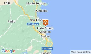 Mappa Porto Ottiolu Appartamento 122272
