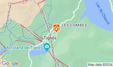 Mappa Tignes Appartamento 27887