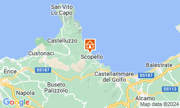 Mappa Scopello Villa  80024