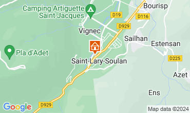Mappa Saint Lary Soulan Appartamento 102268