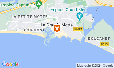 Mappa La Grande Motte Monolocale 127945