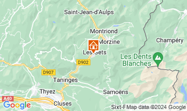 Mappa Les Gets Monolocale 1347