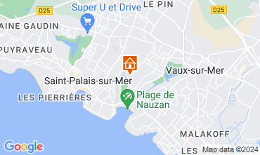 Mappa Saint Palais sur Mer Monolocale 119236