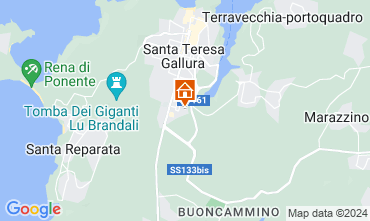 Mappa Santa Teresa di Gallura Appartamento 115487