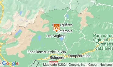 Mappa Les Angles Chalet 114020