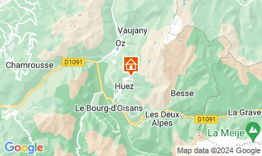 Mappa Alpe d'Huez Appartamento 127815