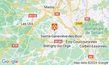 Mappa Villiers sur Orge Casa 128629