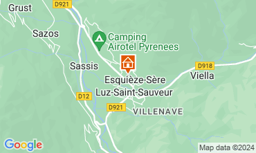 Mappa Luz Saint Sauveur Appartamento 4279