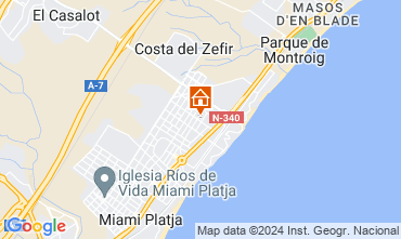 Mappa Miami Playa Villa  128280