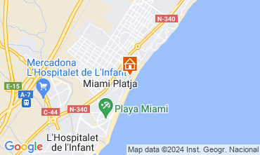 Mappa Miami Playa Appartamento 34588