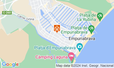 Mappa Empuriabrava Casa 115007