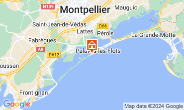 Mappa Palavas-les-Flots Monolocale 108657