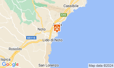 Mappa Noto Chalet 123103