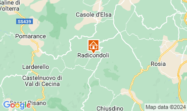 Mappa Radicondoli Casa 117378