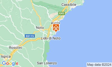 Mappa Noto Villa  97035