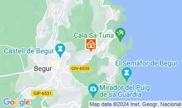 Mappa Begur Casa 128301