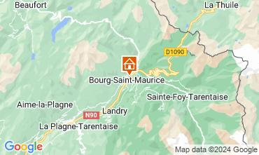 Mappa Bourg saint Maurice Appartamento 286