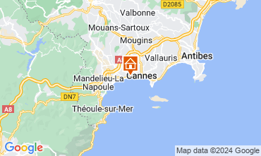 Mappa Cannes Appartamento 80567