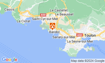 Mappa Bandol Appartamento 8434